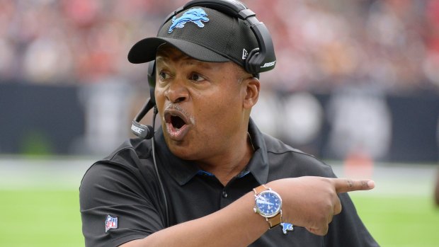 The Detroit Lions have parted company with head coach Jim Caldwell.