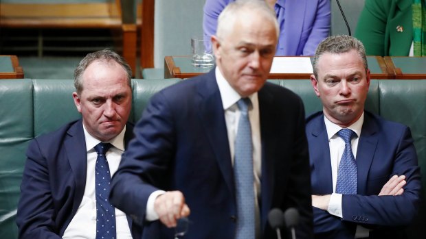 Have Malcolm Turnbull and Christopher Pyne cancelled a week of Parliament so the government can survive a week with Barnaby Joyce and, potentially, other MPs in the House?