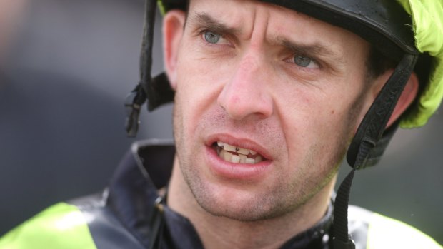 Danny Nikolic did discuss a January 2011 fight with jockey Mark Pegus (pictured) with psychiatrist Samson Roberts.