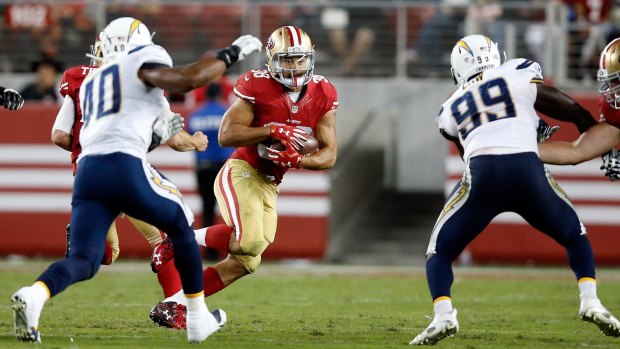 The hard work starts now: Jarryd Hayne will have to earn playing time during regular season matches.