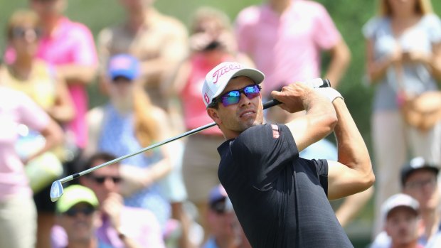 Adam Scott's record as the youngest winner of The Players Championship has been surpassed.