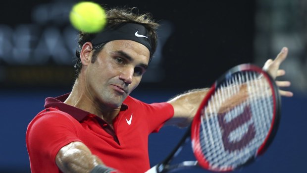 Roger Federer is returning to the Brisbane International in 2016.
