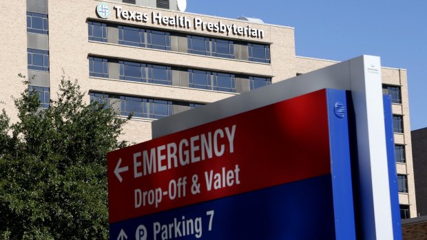System failure: The Texas Health Presbyterian Hospital in Dallas where two nurses contracted Ebola after treating Thomas Eric Duncan before he died.