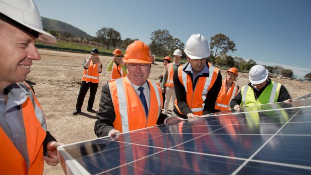 The Williamsdale solar farm is expected to power more than 3600 homes. 