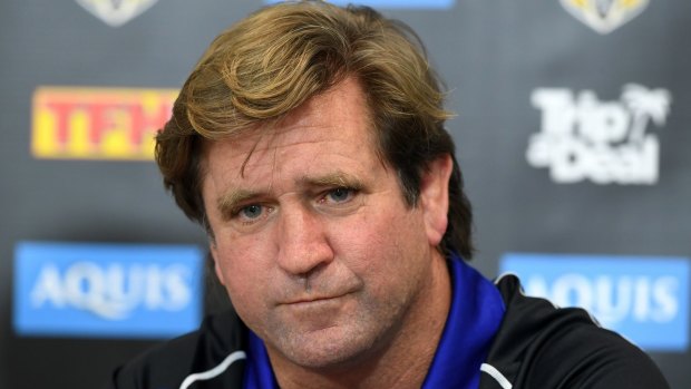 Des Hasler won't continue as coach of the Canterbury Bulldogs.