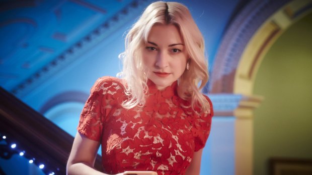 Kate Miller-Heidke plays a personal assistant in demand in <i>The Divorce</i>.