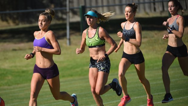 On a roll: Genevieve LaCaze has qualified for the 5000 metres in Rio. 