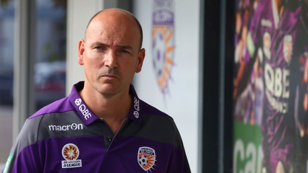 Ready for a fight: Perth Glory chief executive Jason Brewer.