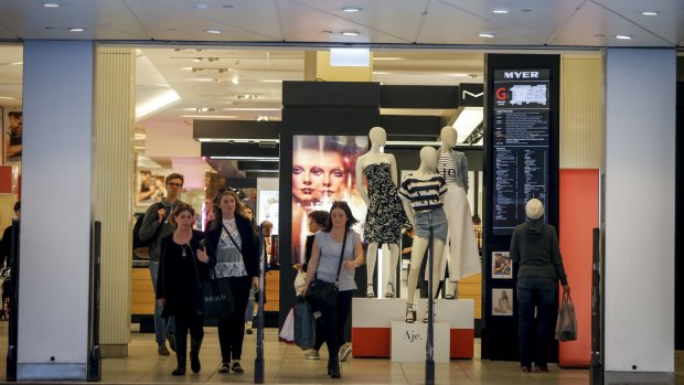 Myer's disinclination to discount too heavily didn't save it from a fall.