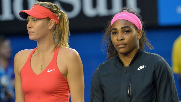 Tough assignment: Maria Sharapova has not beaten Serena Williams in their past 17 matches.