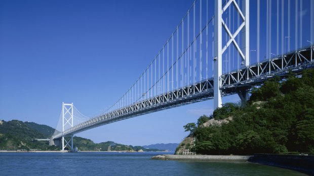 Innoshima bridge, Onomichi, Hiroshima.