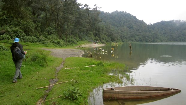 Chicabal is almost permanently shrouded in mist and cloud.