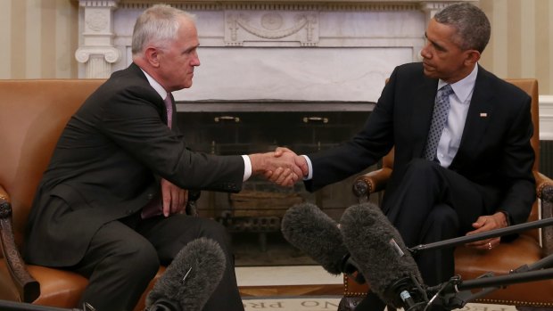 When Malcolm Turnbull and Barack Obama met, it was passed off mainly as a pro-forma meet-and-greet for the new Australian leader.