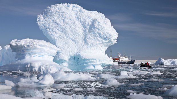 Antarctic ice sheets may melt faster than currently expected, leading to more rapid sea-level rise. 