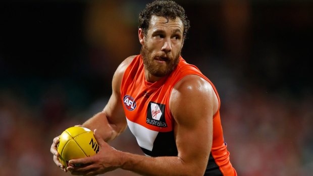 The Giants' Shane Mumford, universally hailed as "Mummy" by commentators.