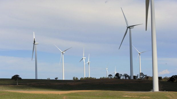 News. Generic wind farm photograph. At the Acciona Energy wind farm at
Gunning. March 11th 2014 Canberra Times photograph by Graham Tidy.


photo.JPG