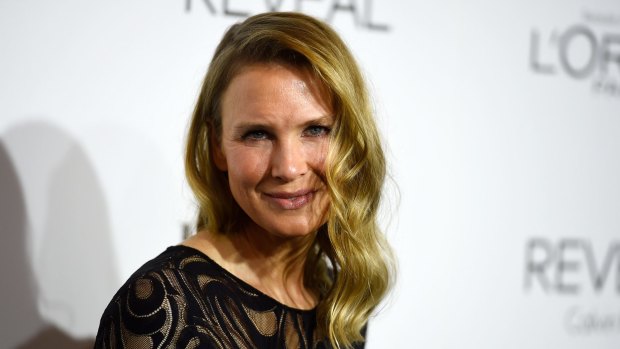 Renee Zellweger arrives at ELLE's 21st Annual Women In Hollywood awards, Los Angeles, 2014.