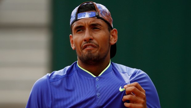 Nick Kyrgios may face a trifecta of French opponents.