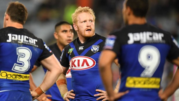 Crossing the Tasman? James Graham is in the New Zealand Warriors' sites if a Bulldogs firesale does eventuate.