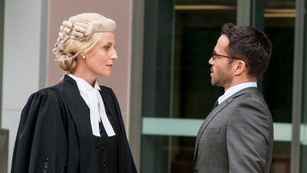 Damian Walshe-Howling, pictured with Marta Dusseldorp in <i>Janet King</i>, says he will be working on its next season. 