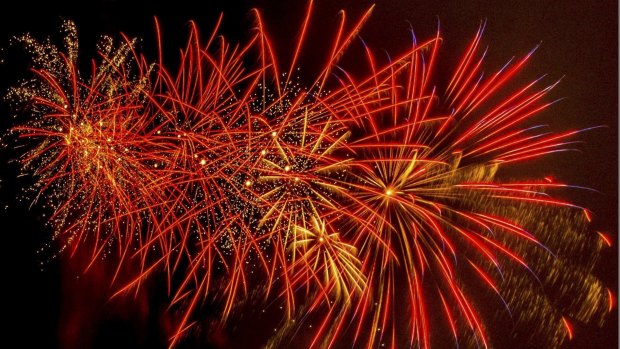 Australia Day is traditionally marked with firework displays across the nation.