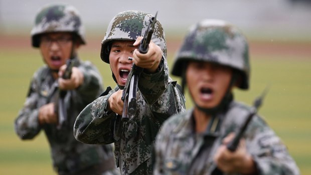 People's Liberation Army (PLA) soldiers may look hardened but a report shows many are too soft.  