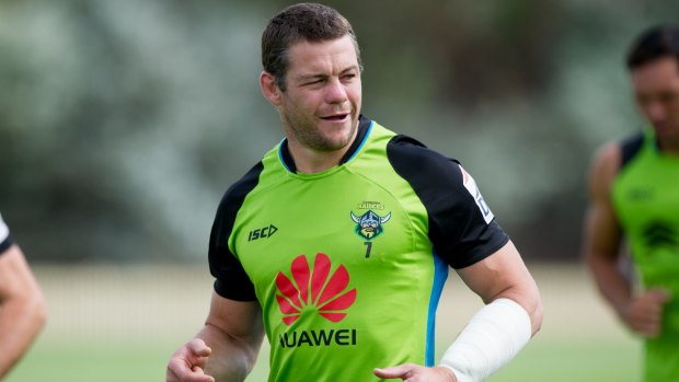 Canberra Raiders lock Shaun Fensom was dropped to Mounties.