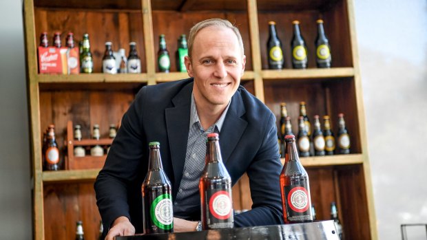 Andrew Cooper is the sixth generation of the Cooper family to join the famous Australian beer company.