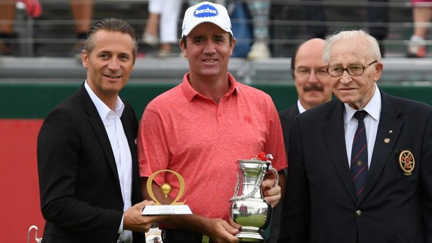 Runner up: Scott Hend lost a playoff in the European Masters to come in second.