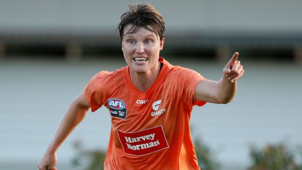 Canberra Capitals legend Jess Bibby is in a "race against time" to be fit for the GWS Giants' first intra-club trial.