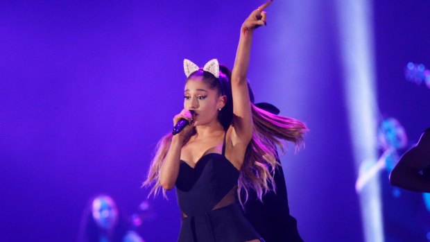 Ariana Grande's team says the singer's concerts will be cancelled through June 5.