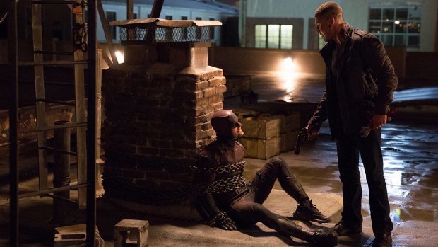 Daredevil is as much a crime drama as a superhero show, the makers say.