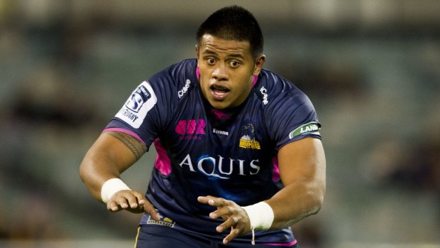 The Brumbies' Allan Alaalatoa will play for the Vikings this weekend.