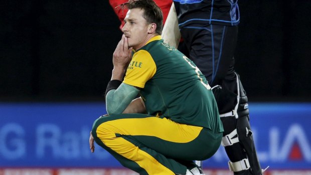 A stunned Dale Steyn ponders what might have been.
