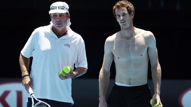 Together again: Coach and tennis great Ivan Lendl, and world No.2 Andy Murray.
