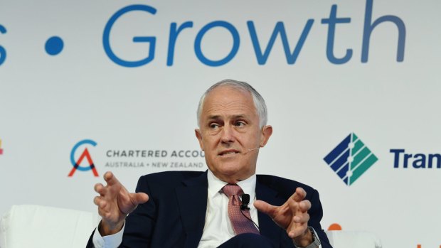 The Honorable Malcolm Turnbull MP, Prime Minister speaking at the Australian Financial Review Business Summit, at the Hilton Sydney on March 9.