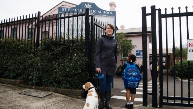 Sarina Kilham says she keeps her five-year-old daughter home from school on "strong odour days".