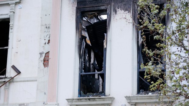 A suspicious fire in a restaurant on Lygon Street, Carlton, has caused $2 million worth of damage.