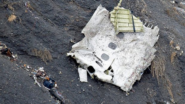 The Germanwings A320 crashed in a remote section of the French Alps.