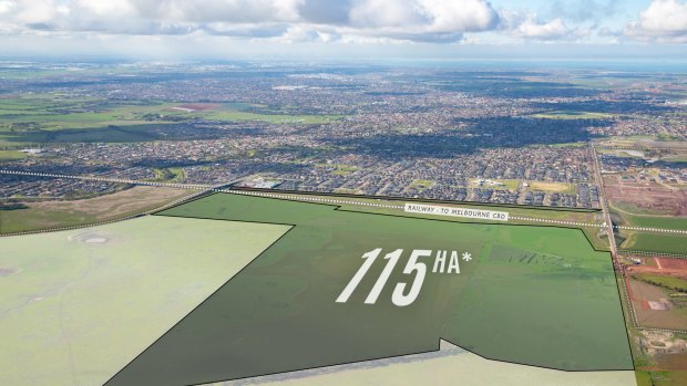Frasers Property Australia has bought a 115 hectare site at Wyndham Vale in Melbourne's west.