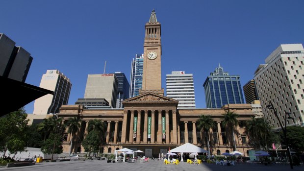 Brisbane City Hall.