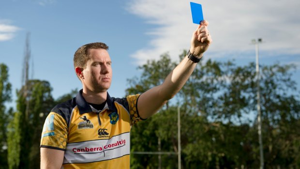 Canberra rugby is giving concussion the blue card.