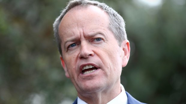 Opposition Leader Bill Shorten lashed his party backer on Wednesday.