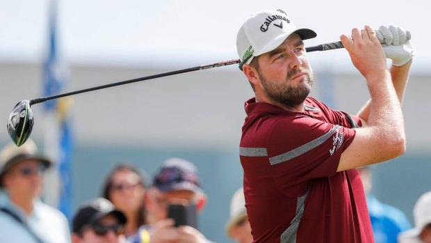 Marc Leishman has enjoyed the best of the playing conditions in the first two rounds.