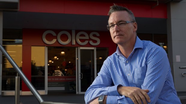Chris Flahey, who owns Nutriforme baby formula, sold at Coles, is in a legal dispute with his former employer Bellamy's.