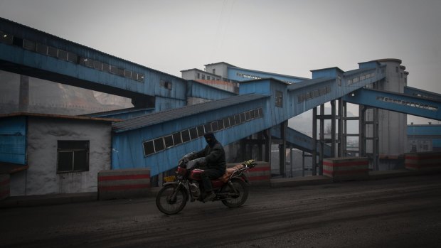 The Xinwu Coal Mine in Shanxi Province, China. 