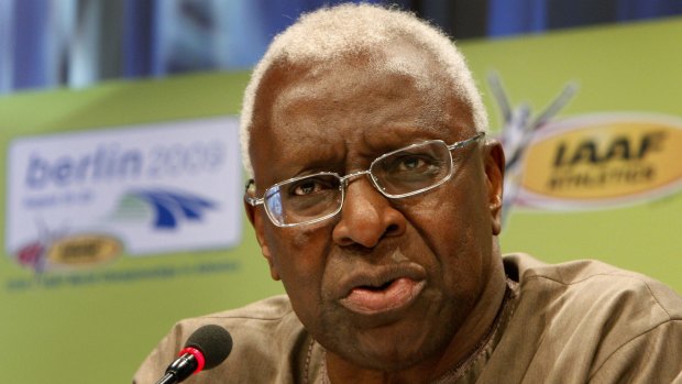 Lamine Diack, the former president of the IAAF, organised 'conspiracy and corruption' in the international athletics body, according to investigator Richard Pound. 