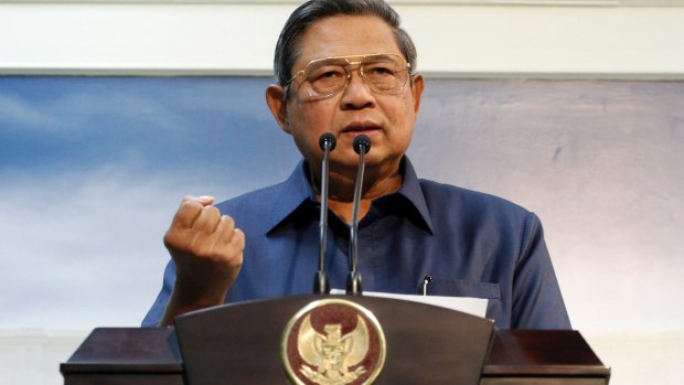 Former Indonesian president Susilo Bambang Yudhoyono, whose son is also running for governor, has denied orchestrating Friday's protest.