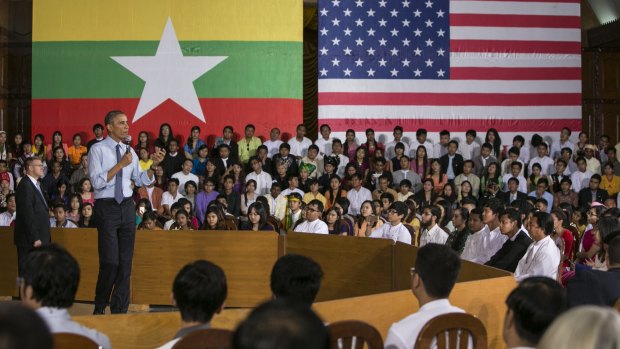 On an historic visit to the south-east Asian country in 2014 US President Barak Obama referred to both Burma and Myanmar.