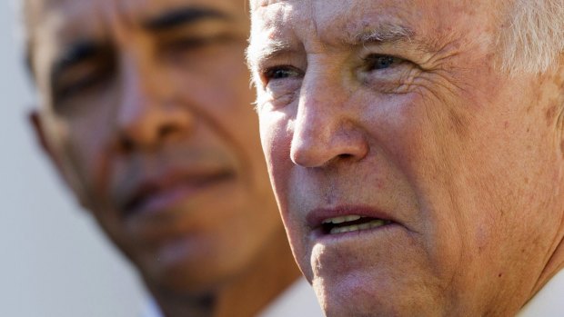 US Vice-President Joe Biden and President Barack Obama.